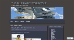 Desktop Screenshot of pillefamilyworldtour.com